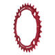 Звезда для шатунов Race Face CHAINRING NARROW WIDE,104X32,RED,10-12S 3