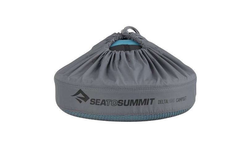 Набор посуды Sea To Summit DeltaLight Camp Set 2.2, Pacific Blue/Grey 4