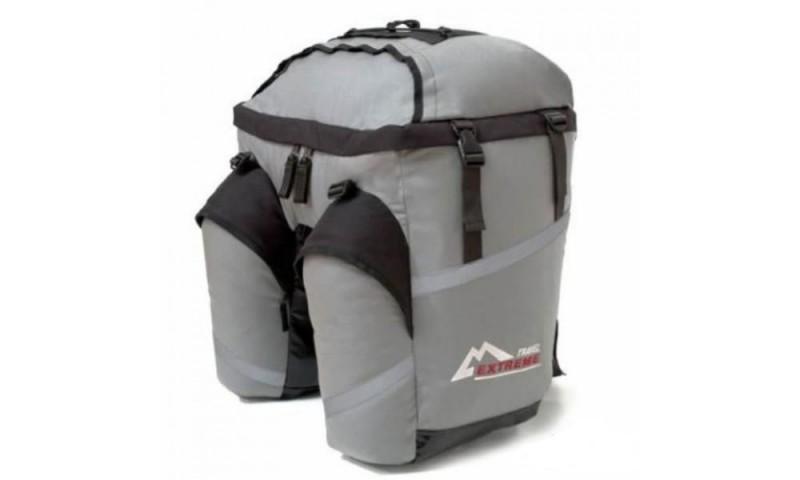 Велорюкзак на багажник Travel Extreme Mono 75L gray