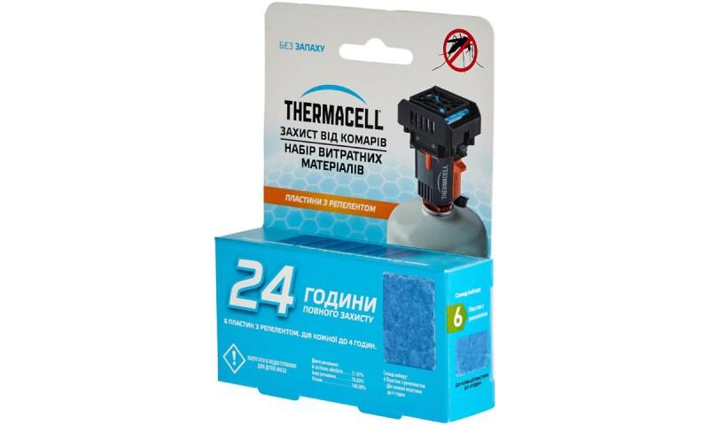 Пластина с репелентом Thermacell Repellent Refills Backpacker 24 часа (6шт)