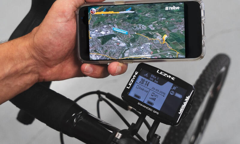 Велокомпьютер Lezyne MEGA XL GPS HR/ProSC LOADED Чорний Y14 13