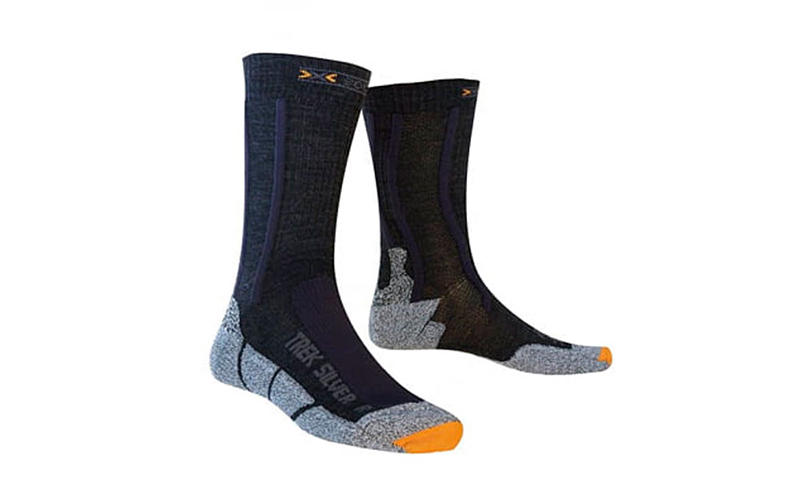 Носки X-Socks Trek Silver B010 Opal Black/Dolomite Grey Melange 2