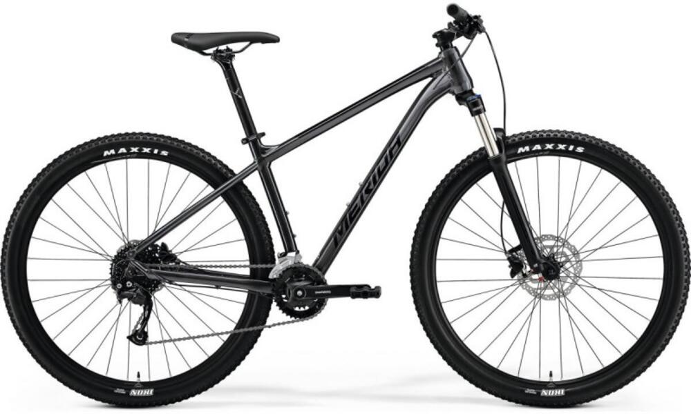 Велосипед 29" Merida BIG.NINE 100-2X DARK SILVER(BLACK) 2022 - Купити в  Україні: ціна, відгуки | ALANTUR