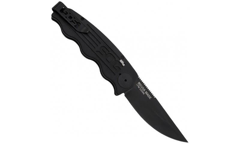 Нож SOG Tac Ops Black Micarta 2
