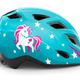Велошлем Met Genio blue Unicorn glossy 2