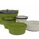 Набор посуды Sea To Summit X-Set 31 Olive Pot, Olive Bowl & Mug, Sand Bowl & Mug