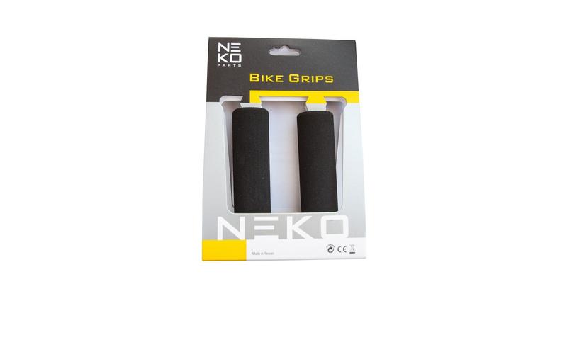 Грипсы Neko NKG-830, 130мм, черные с заглушкой 2
