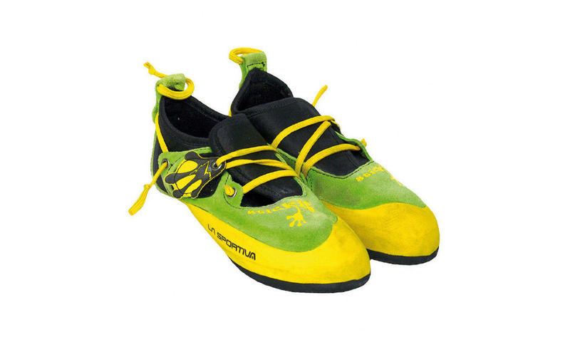 Скальные туфли La Sportiva Stickit lime/yellow детские 2