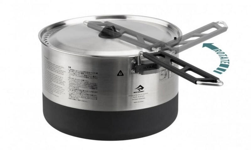 Набор посуды Sea To Summit Sigma Cookset 1.1 Pacific Blue/Silver 5