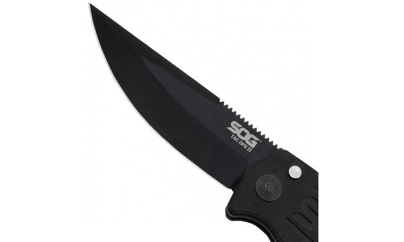 Нож SOG Tac Ops Black Micarta 9