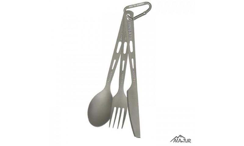 Ложка-вилка-нож Sea To Summit Titanium Knife,Fork + Spoon set