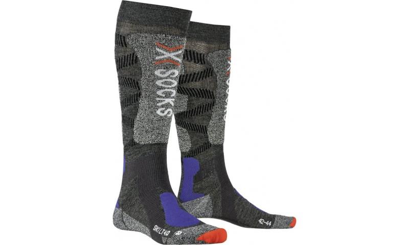 Носки X-Socks SKI CONTROL 4.0 G037 ANTHRACITE MELANGE/STONE GREY MELANGE