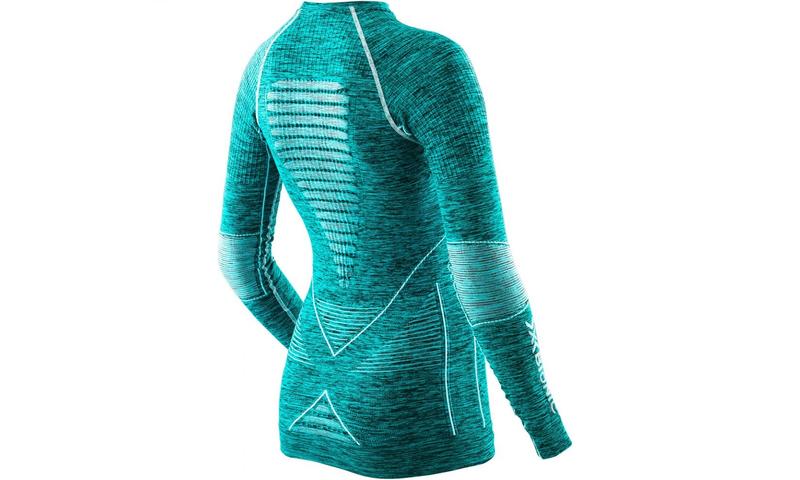 Термокофта X-Bionic Energy Accumulator Evo Melange Shirt Long Sleeves Round Neck Woman 2