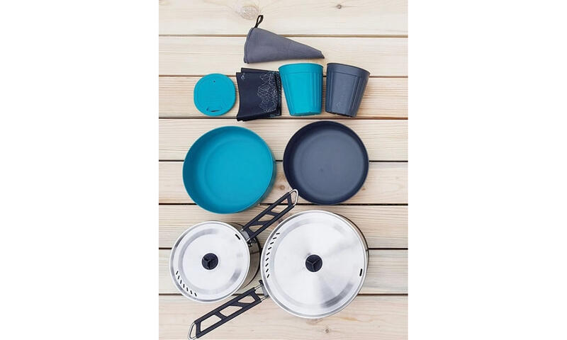 Набор посуды Sea To Summit Sigma Cookset 2.2 Pacific Blue/Silver 10
