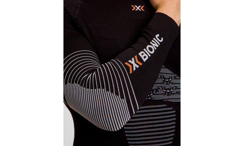 Термокофта X-Bionic Energizer 4.0 Shirt Round Neck LG SL Men B002 Opal Black/Arctic White 7