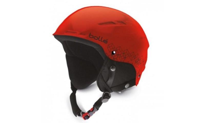 Шлем горнолыжный Bolle B-RENT JR SHINY RED and BLACK