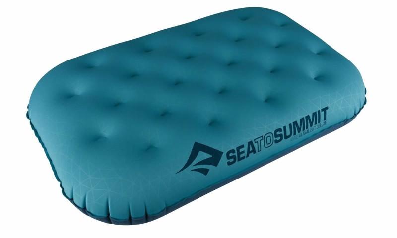 Подушка Sea To Summit Aeros Ultralight Pillow Deluxe, надувная, Aqua