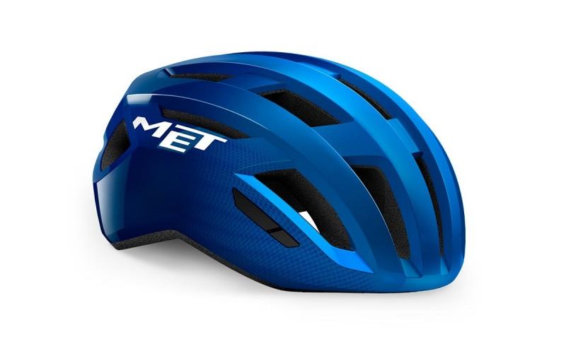 Велошлем Met Vinci MIPS blue metallic glossy